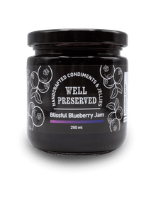 Well Preserved Jam - Blissful Blueberry 250ml