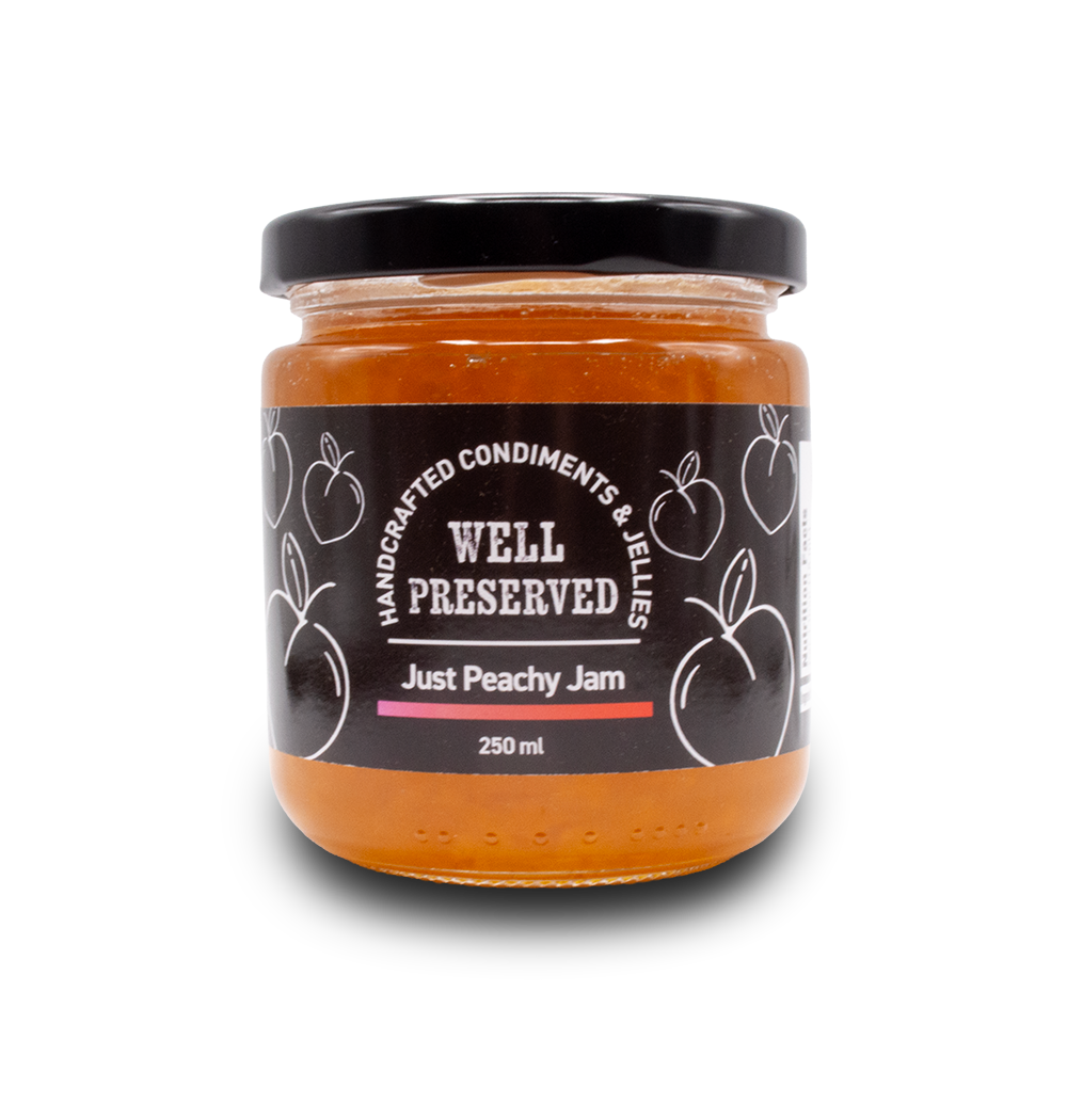 Well Preserved Jam - Just Peachy 250ml