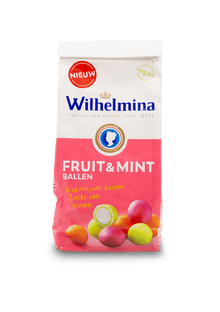 Wilhelmina Fruit & Mint Balls 200g