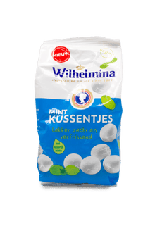 Wilhelmina Soft Mints (Kussentjes) 200g
