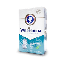 Wilhelmina Wintergreen Mints Box 100g