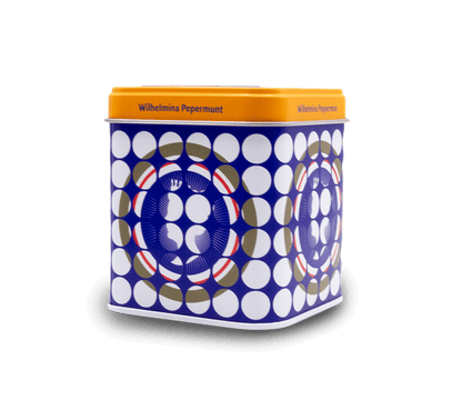 Wilhelmina Peppermints Colour Tin 100g