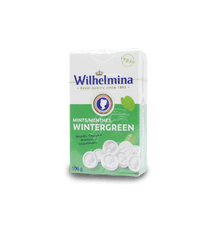 Wilhelmina Wintergreen Mints Box 100g