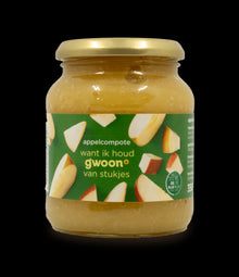 Gwoon Apple Compote with Pieces 350g