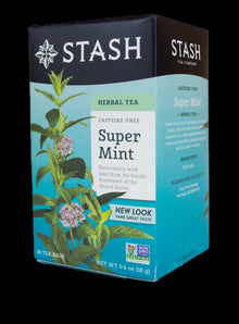 Stash Super Mint Caffeine Free Tea 35g