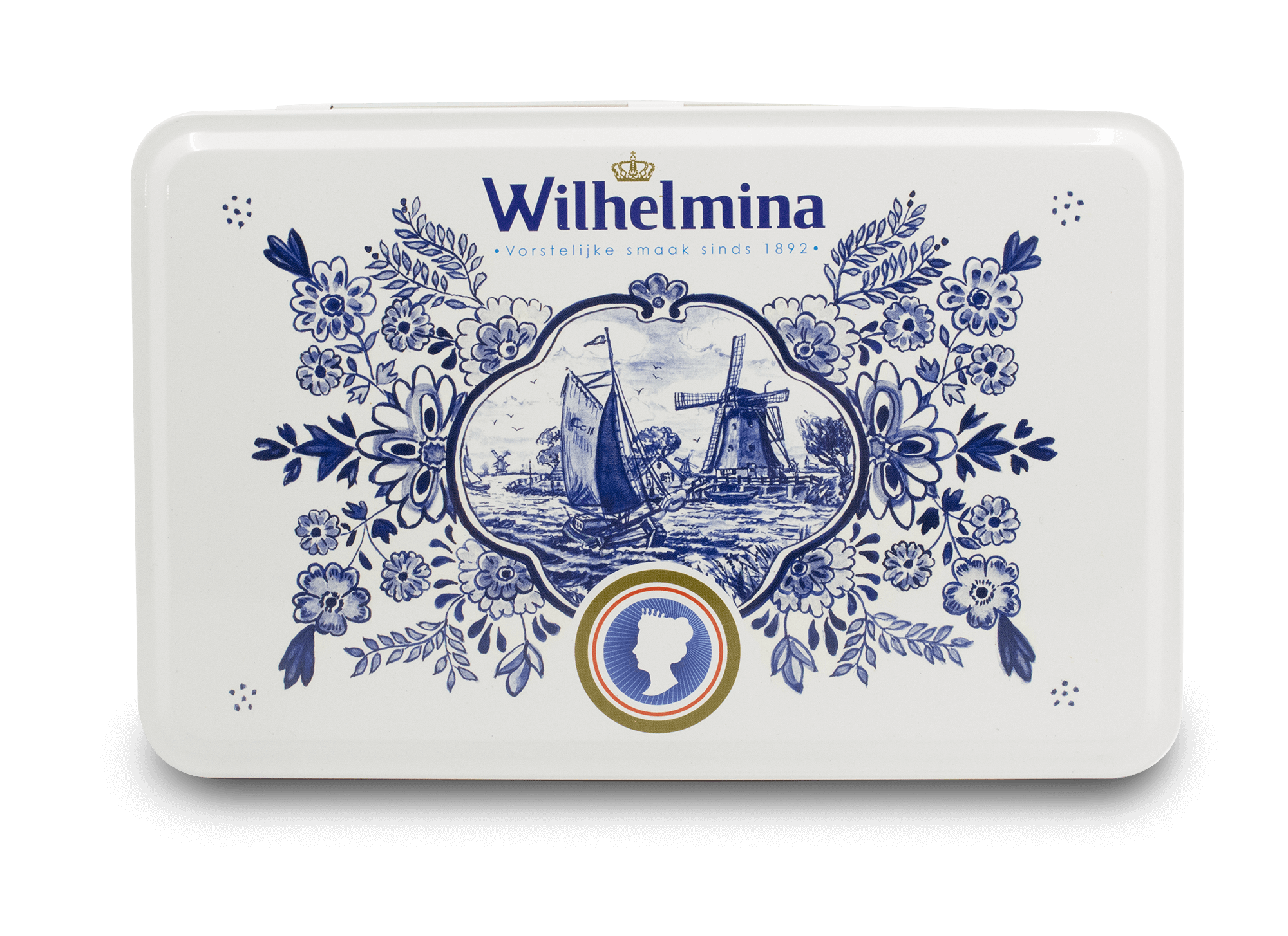 Rectangular Peppermint Wilhelmina Peppermints Rectangle Tin 500g – The Dutch Shop