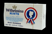 Wilhelmina Peppermints Box 100g