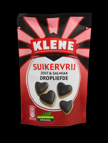 Klene Sugar Free Salmiak Hearts 110g