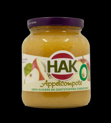 Hak Apple Compote 0% Sugar 350g