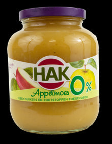 Hak Applemoes 0% Sugar 700g