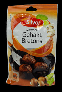 Silvo Spice Mix - Gehakt Bretons 40g