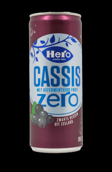 Hero Cassis Zero Blackcurrant Drink 250ml