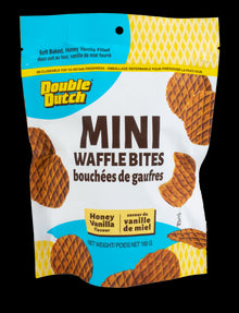 Double Dutch Mini Waffle Bites Honey Vanilla 160g