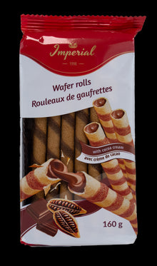 Imperial Wafer Rolls with Cocoa 160g