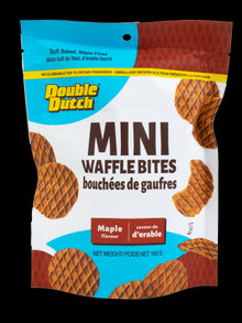 Double Dutch Mini Waffle Bites Maple 160g