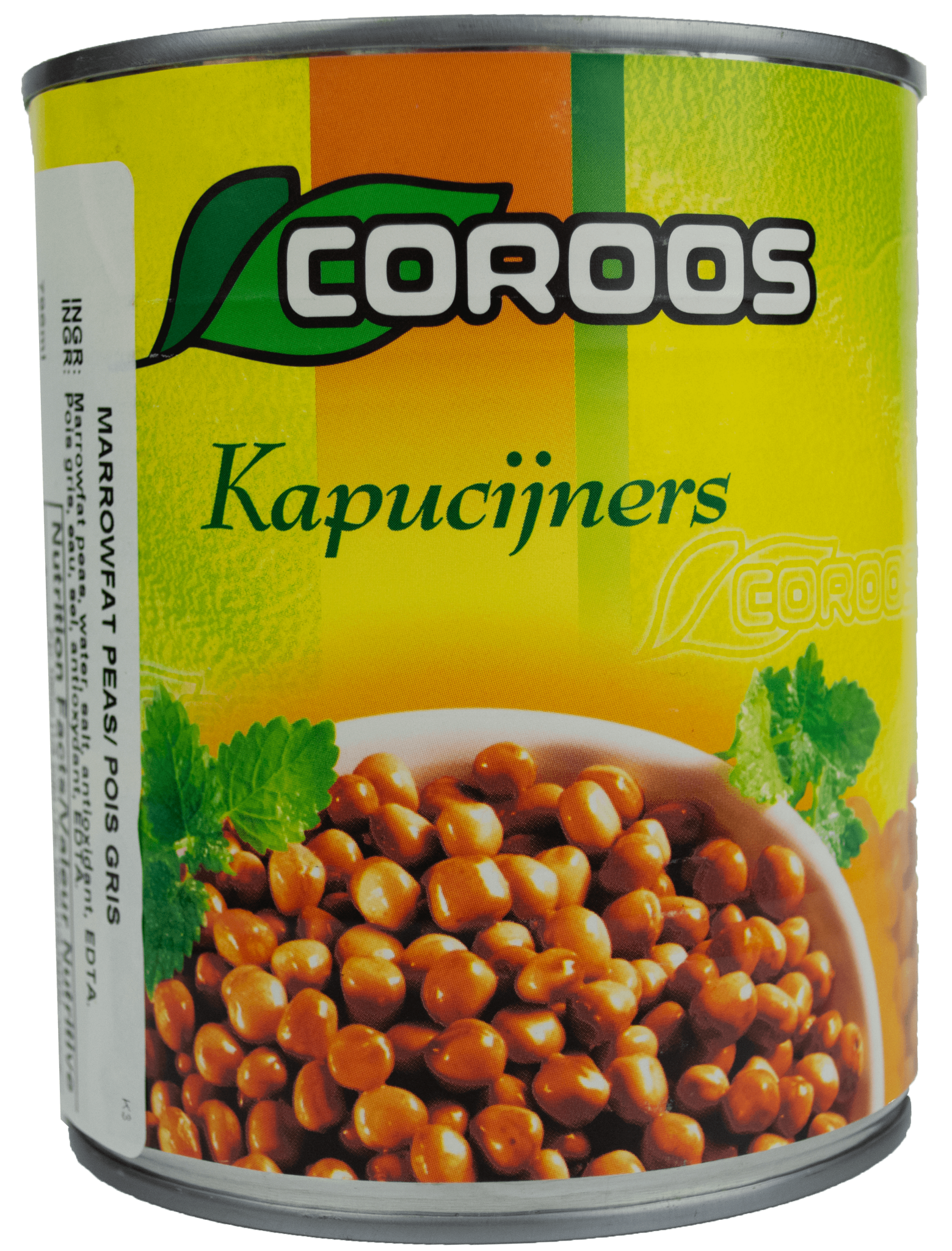 Coroos Coroos Kapucijners Marrowfat Peas 796ml – The Dutch Shop