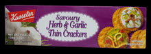 Kasseler Thin Crackers - Herb & Garlic 150g