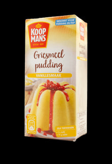 Koopmans Tarwe Griesmeel Pudding Vanilla 500g