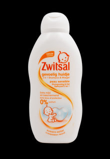 Zwitsal 2-in-1 Shampoo Wash Gel Sensitive Skin 200ml