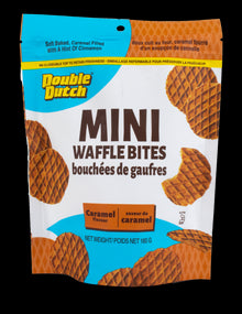 Double Dutch Mini Waffle Bites Caramel 160g