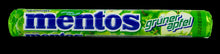 Mentos Green Apple Roll 37.5g