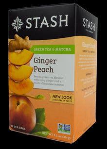 Stash Ginger Peach Tea 30g