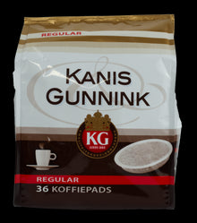 Kanis Gunnink Regular Roast Coffee Pods 36 Pack