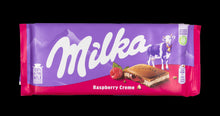 Milka Chocolate Bar - Raspberry Creme 100g