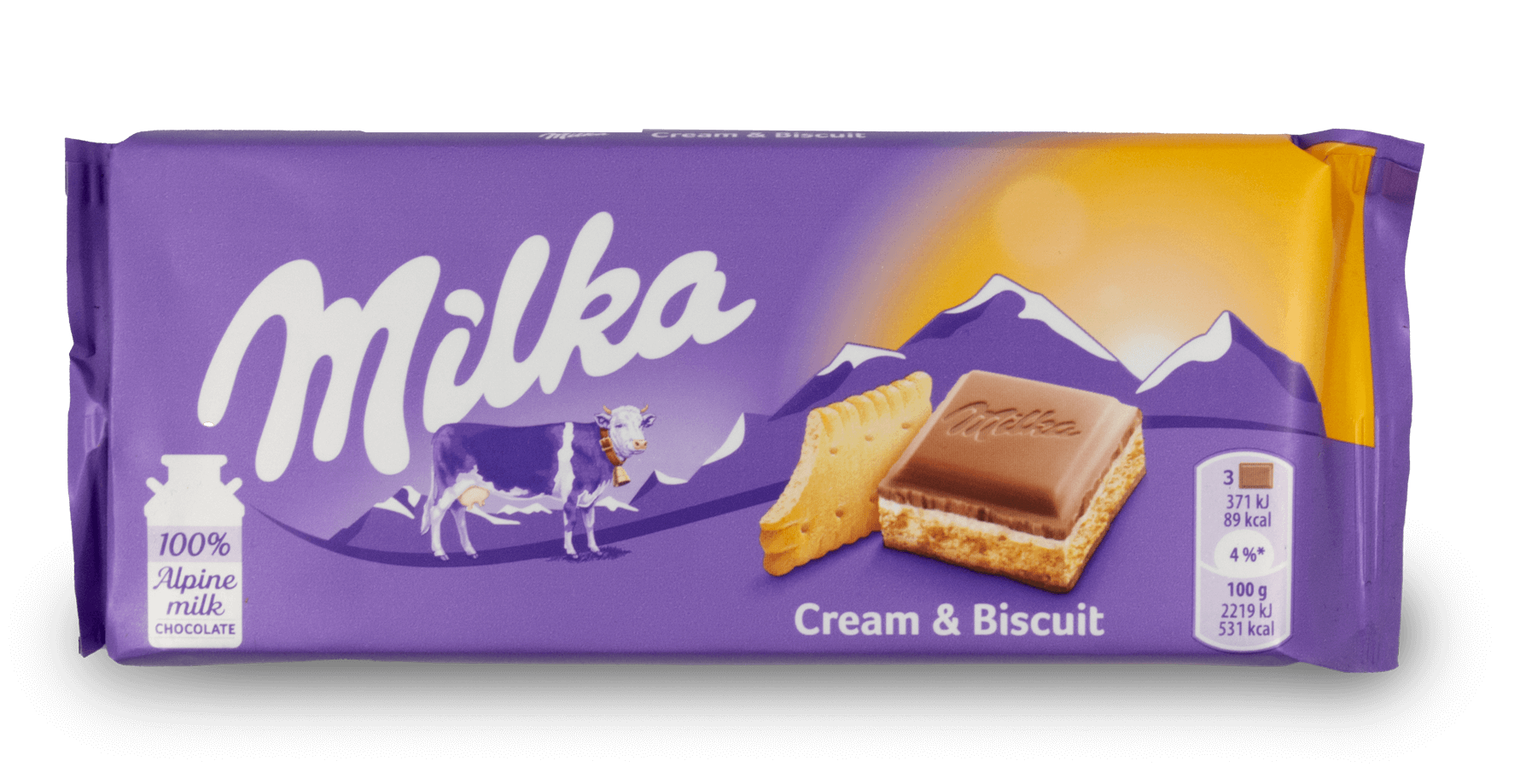 Milka Ritz Biscuit Milka Chocolate Bar - Cream & Biscuit 100g – The Dutch Shop