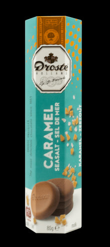 Droste Chocolate Pastilles - Caramel Seasalt 80g