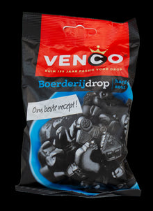 Venco Boerderijdrop Farm Liquorice 120g