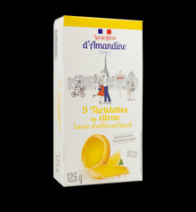 D'Amandine Lemon Shortbread Cookies 125g