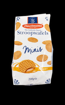 Daelmans Mini Caramel Stroopwafels 200g